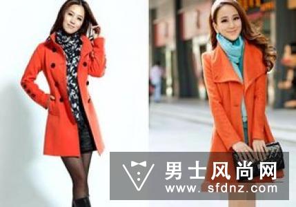 橘色大衣里面穿什么 如何搭配