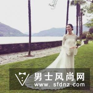 一字肩婚纱适合什么人 配什么首饰好看