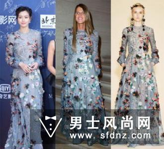 明星高开叉礼服泄春光 穿没穿内裤见分晓