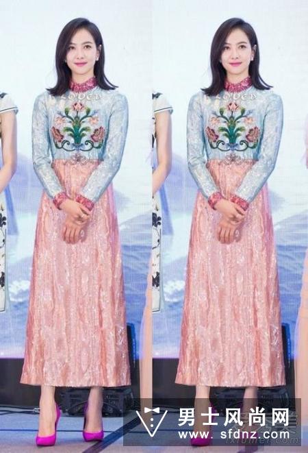 我们来了发布会宋茜衣服是什么牌子