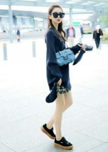 国内外明星街拍Look