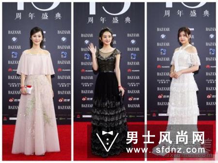 2017芭莎明星慈善夜红毯 赵丽颖杨幂谁的穿搭最美
